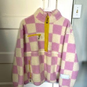 Levi’s Sherpa checkered jacket